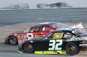 Sean Murphy wins Speedfest Crate engine Late Model 100-lap feature at USA International Speedway on January 27, 2008 using Bassett Armor Edge 15x10 wheels.